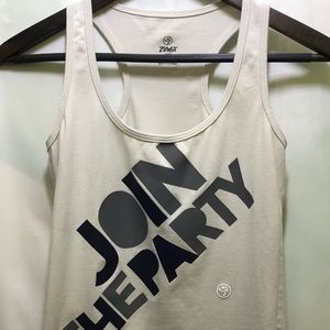 Zumba racerback tank M